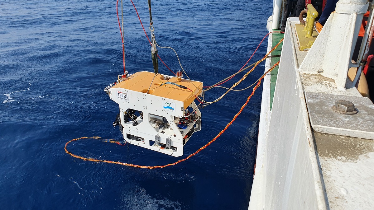 TORI's Light Work-Class ROV debuts at the 2021 Wind Energy Asia exhibition.