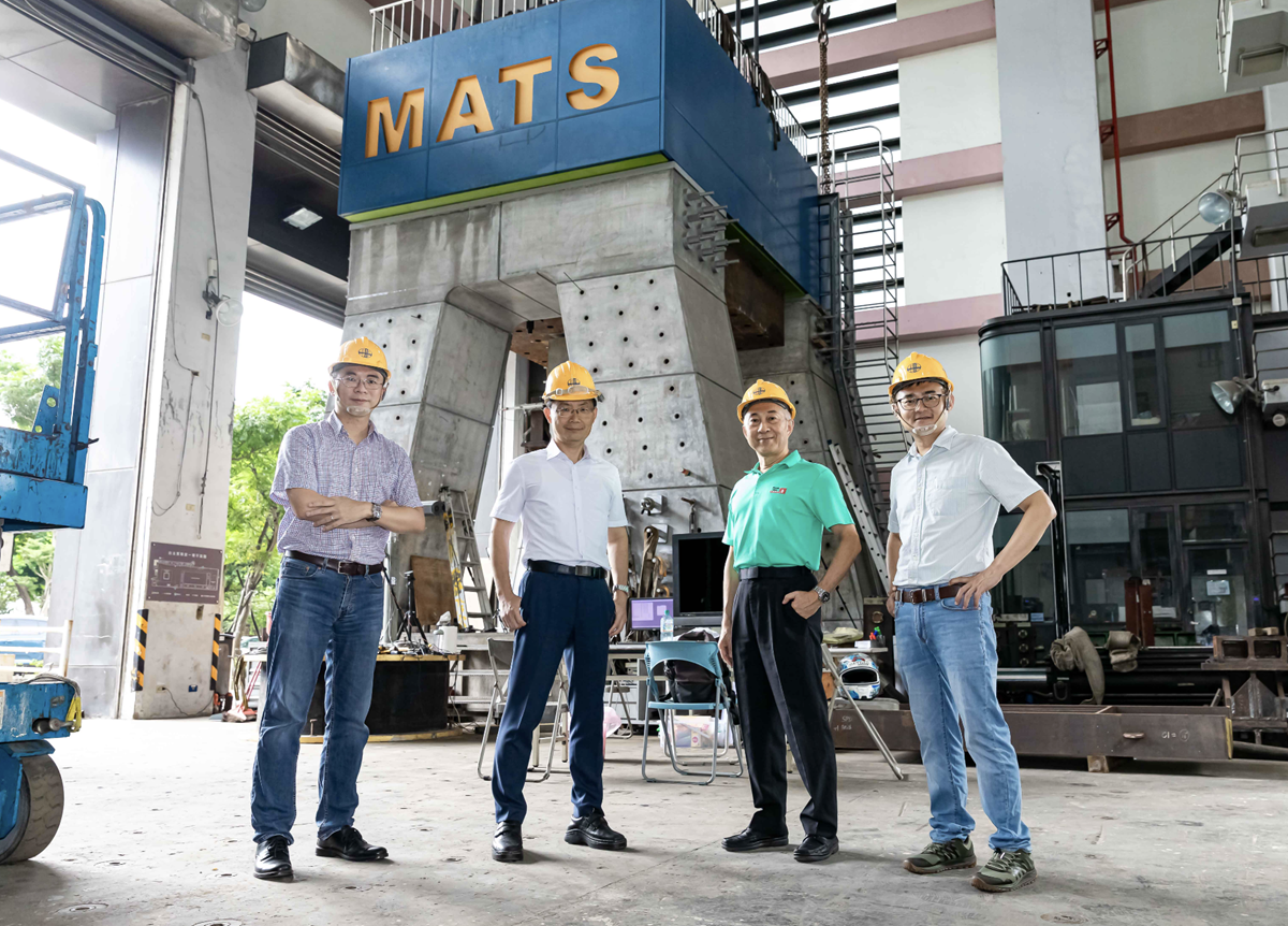 蔡克銓教授是國震中心成立與建設的幕後推手之一，並透過中心的成立培養起臺灣的專業研究團隊。