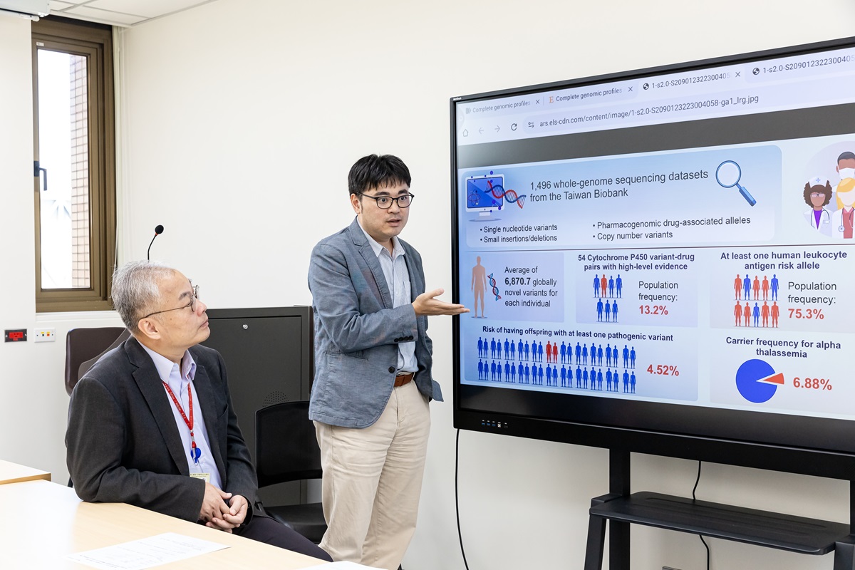在過去，許多醫療決策都來源於國外資料或小量體研究，針對臺灣的族群資料庫進行分析，有助理解整體人口樣貌